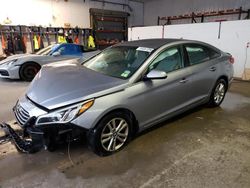 Salvage cars for sale at Candia, NH auction: 2015 Hyundai Sonata SE