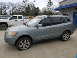 Salvage cars for sale from Copart Augusta, GA: 2008 Hyundai Santa FE SE