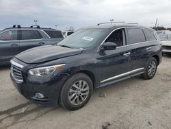 Salvage cars for sale at Indianapolis, IN auction: 2015 Infiniti QX60