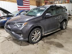 Toyota Rav4 salvage cars for sale: 2017 Toyota Rav4 Limited