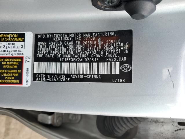 2010 Toyota Camry Base