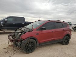 Salvage cars for sale from Copart Andrews, TX: 2018 Ford Escape SE