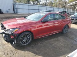 Salvage cars for sale at Austell, GA auction: 2019 Genesis G80 Base