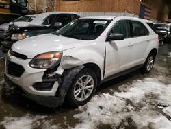 Salvage cars for sale at Anchorage, AK auction: 2017 Chevrolet Equinox LS