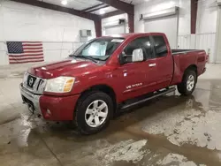 Salvage cars for sale from Copart Avon, MN: 2007 Nissan Titan XE