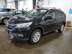 Salvage cars for sale at Ham Lake, MN auction: 2015 Honda CR-V EXL