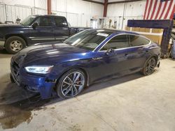 Salvage cars for sale from Copart Billings, MT: 2018 Audi S5 Prestige