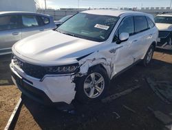 Salvage cars for sale at Elgin, IL auction: 2022 KIA Sorento LX