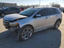 Salvage cars for sale at Wilmer, TX auction: 2011 Ford Edge Sport
