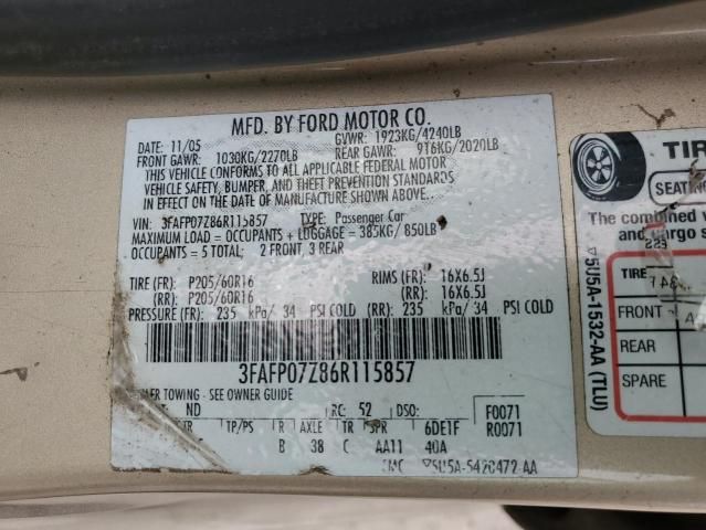 2006 Ford Fusion SE