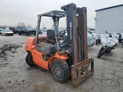 Salvage trucks for sale at Chicago Heights, IL auction: 2011 Toyota Forklift