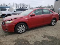 Salvage cars for sale from Copart Spartanburg, SC: 2007 Toyota Camry Hybrid