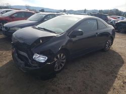 Salvage cars for sale from Copart San Martin, CA: 2011 Honda Civic EXL