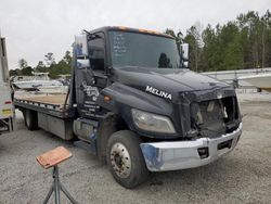 Salvage trucks for sale at Harleyville, SC auction: 2015 Hino 258 268