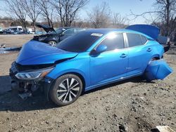 Nissan salvage cars for sale: 2021 Nissan Sentra SV