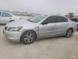 Salvage cars for sale from Copart San Antonio, TX: 2009 Honda Accord LXP