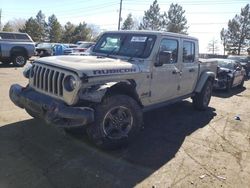 Jeep salvage cars for sale: 2020 Jeep Gladiator Rubicon