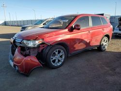 Salvage cars for sale from Copart Greenwood, NE: 2015 Mitsubishi Outlander SE