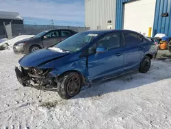 Salvage cars for sale from Copart Elmsdale, NS: 2014 Honda Civic LX