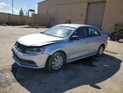 Salvage cars for sale at Gaston, SC auction: 2015 Volkswagen Jetta Base