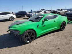 Chevrolet Camaro LT salvage cars for sale: 2017 Chevrolet Camaro LT