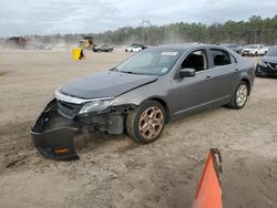 Salvage cars for sale from Copart Greenwell Springs, LA: 2010 Ford Fusion SE