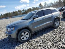 Vehiculos salvage en venta de Copart Windham, ME: 2012 Jeep Grand Cherokee Laredo