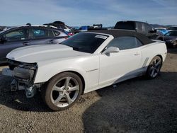 Salvage cars for sale at Vallejo, CA auction: 2014 Chevrolet Camaro LT
