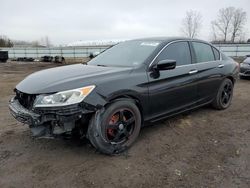 Salvage cars for sale at Columbia Station, OH auction: 2017 Honda Accord LX