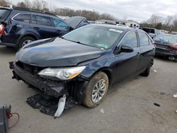 Salvage cars for sale from Copart Glassboro, NJ: 2015 Toyota Camry LE