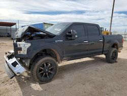 Salvage cars for sale from Copart Andrews, TX: 2017 Ford F150 Supercrew