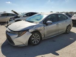 Salvage cars for sale at San Antonio, TX auction: 2022 Toyota Corolla LE