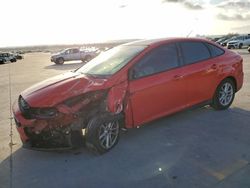 Vehiculos salvage en venta de Copart Grand Prairie, TX: 2016 Ford Focus SE