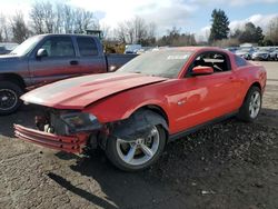 Ford salvage cars for sale: 2012 Ford Mustang GT