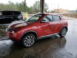 Salvage cars for sale at Gaston, SC auction: 2012 Nissan Juke S