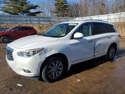 Salvage cars for sale from Copart Davison, MI: 2014 Infiniti QX60