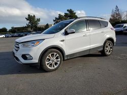 Salvage cars for sale from Copart San Martin, CA: 2018 Ford Escape SE