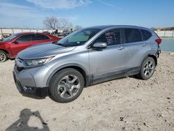 Salvage cars for sale from Copart Haslet, TX: 2017 Honda CR-V EXL