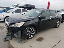 Honda Accord EXL salvage cars for sale: 2016 Honda Accord EXL