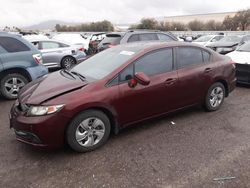 Honda Civic LX salvage cars for sale: 2014 Honda Civic LX