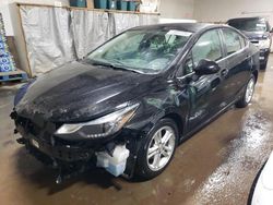 Salvage cars for sale at Elgin, IL auction: 2018 Chevrolet Cruze LT