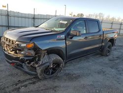 Chevrolet salvage cars for sale: 2019 Chevrolet Silverado K1500 Trail Boss Custom