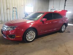 Salvage cars for sale from Copart Franklin, WI: 2012 Ford Fusion Hybrid