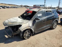 Salvage cars for sale at Colorado Springs, CO auction: 2016 Hyundai Tucson Limited