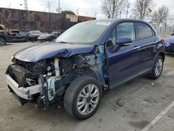 Fiat 500 salvage cars for sale: 2016 Fiat 500X Easy