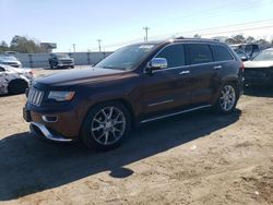Salvage cars for sale at Newton, AL auction: 2014 Jeep Grand Cherokee Summit