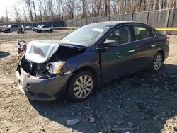 Nissan salvage cars for sale: 2015 Nissan Sentra S