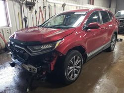 Salvage cars for sale from Copart Elgin, IL: 2022 Honda CR-V Touring