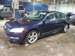 Vehiculos salvage en venta de Copart Woodhaven, MI: 2015 Volkswagen Passat SE