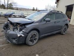Salvage cars for sale at Center Rutland, VT auction: 2022 Subaru Crosstrek Premium